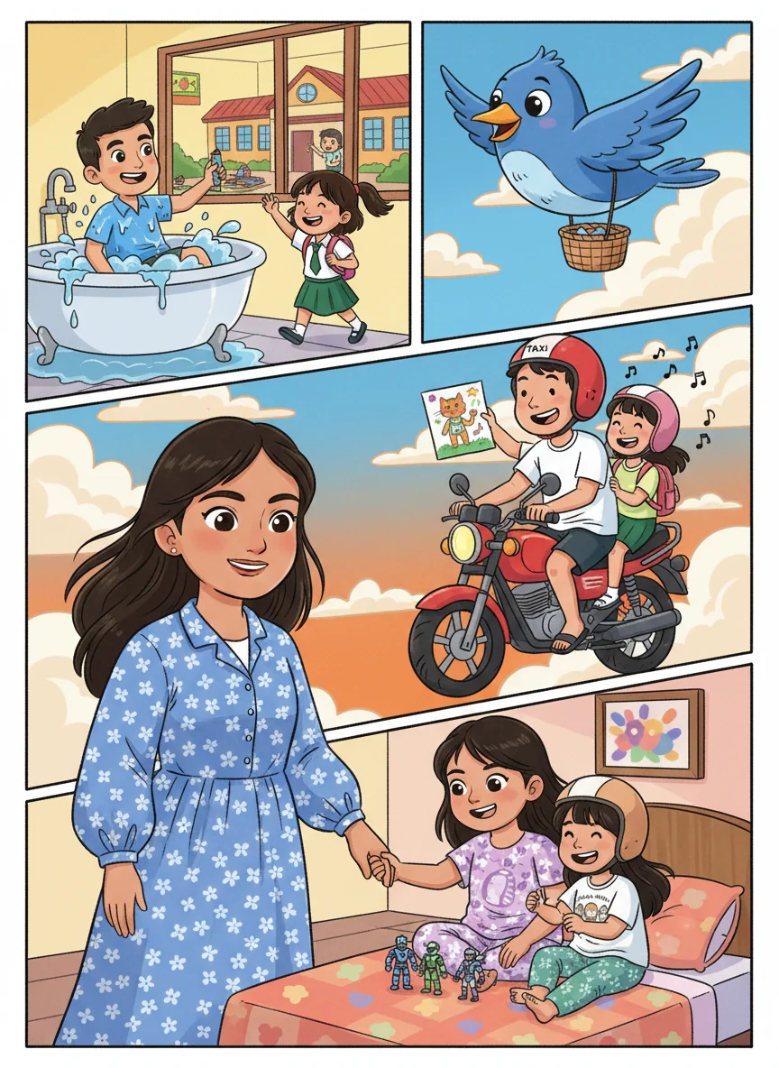 Mommy's Patient Courage Takes Flight