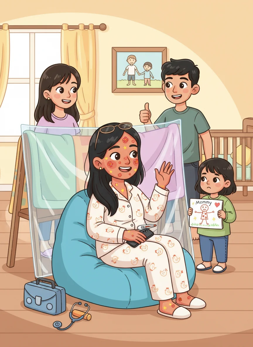 Mommy's Brave Spots Blossom