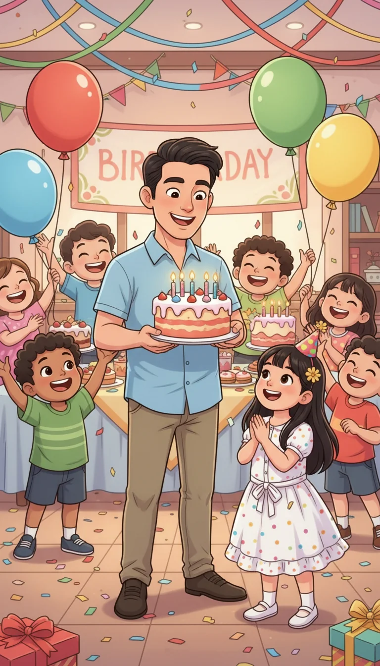 Dad's Little Believer's Big Day